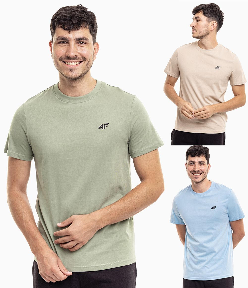 4F Tricou pentru bărbați M3094 3pack 4FWSS25TTSHM3094 90S 4F Tricou pentru bărbați M3094 3pack 4FWSS25TTSHM3094 90S