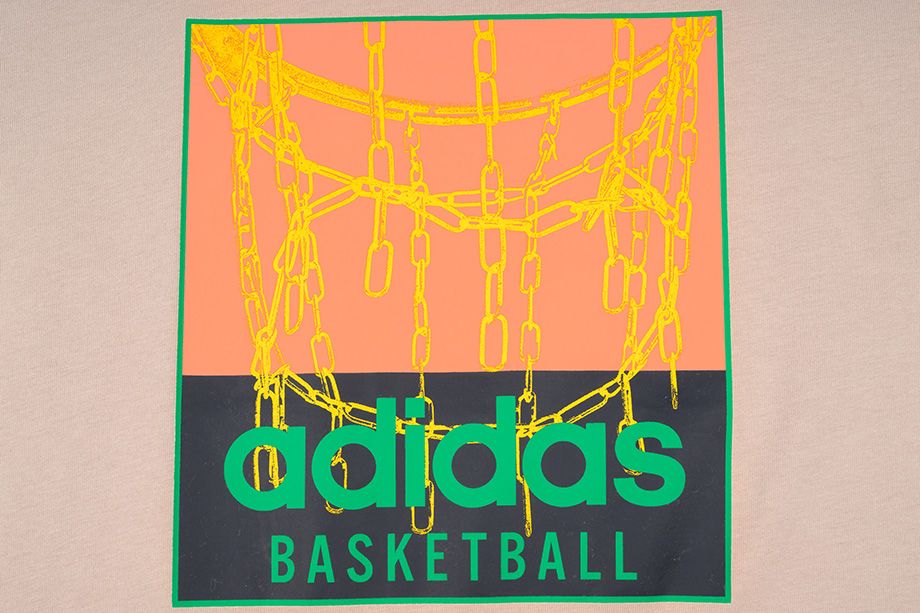 adidas Tricou pentru bărbați Chain Net Basketball Graphic Tee IC1863