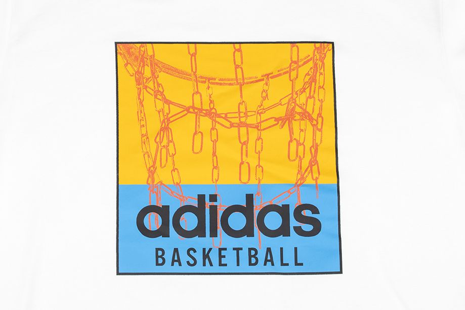 adidas Tricou pentru bărbați Chain Net Basketball Graphic Tee IC1861