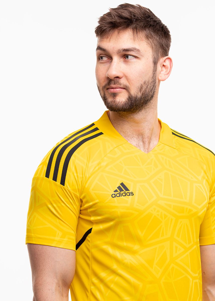 adidas Tricou pentru bărbați Condivo 22 Goalkeeper Jersey Short Sleeve HF0138