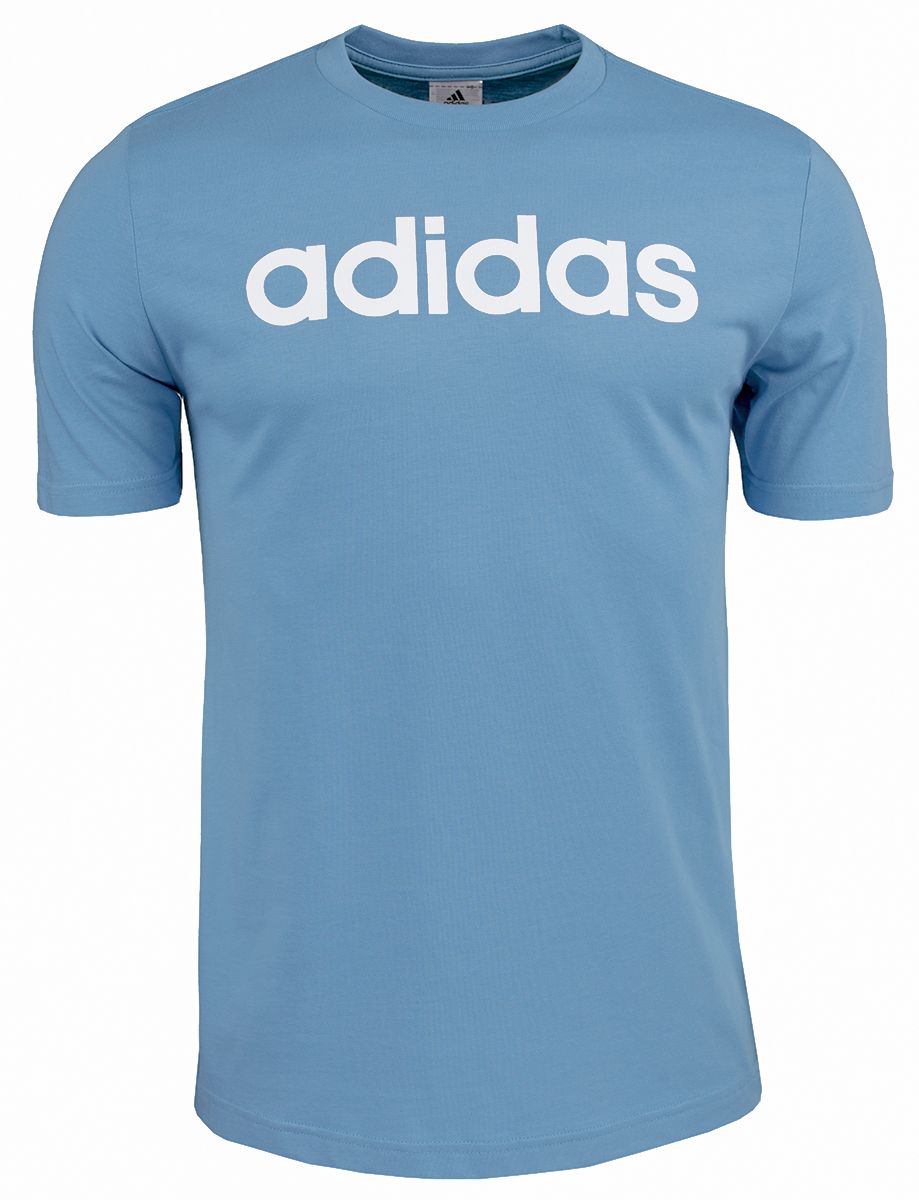 adidas Tricou pentru bărbați Essentials Single Jersey Linear Embroidered Logo Tee IC9295