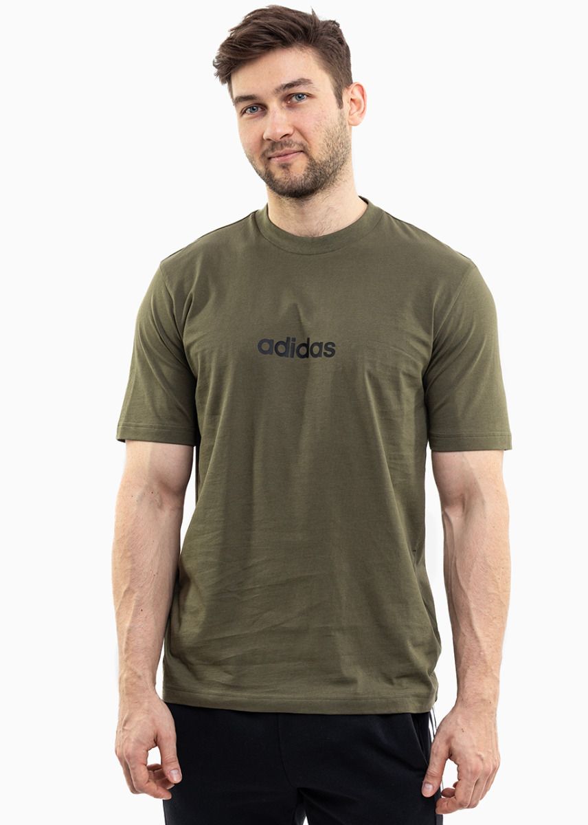 adidas Tricou pentru bărbați Essentials Linear Single JE9001