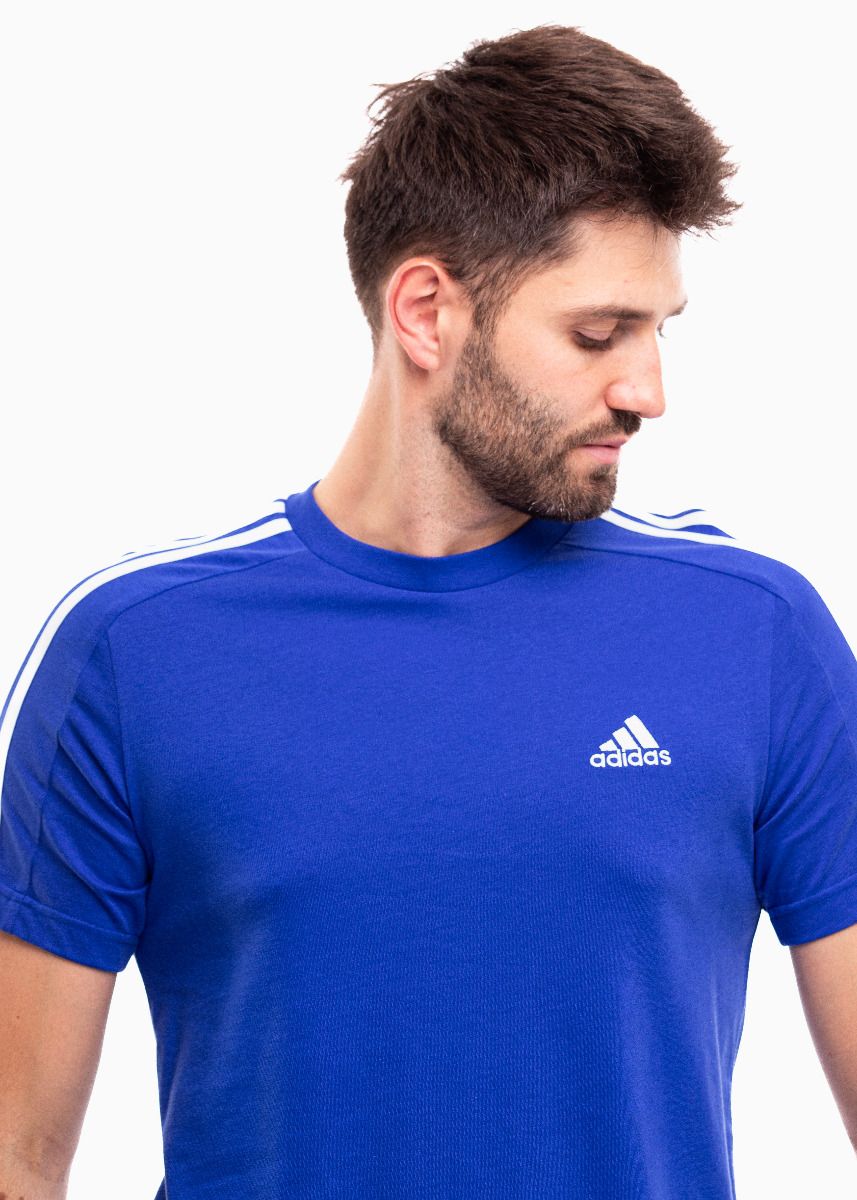 adidas Tricou pentru bărbați Essentials Single Jersey 3-Stripes Tee IC9338