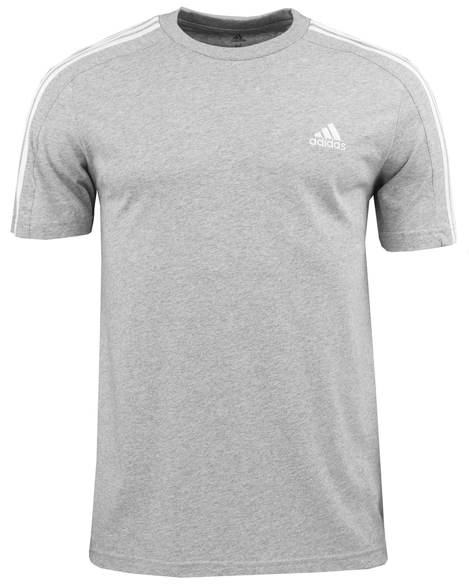 adidas Tricou pentru bărbați Essentials Single Jersey 3-Stripes Tee IC9337