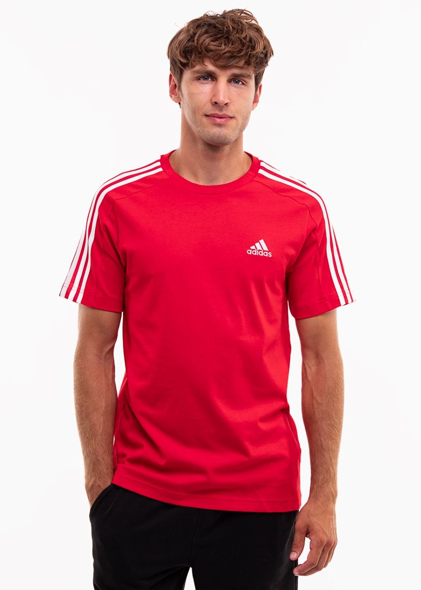 adidas Tricou pentru bărbați Essentials Single Jersey 3-Stripes Tee IC9339