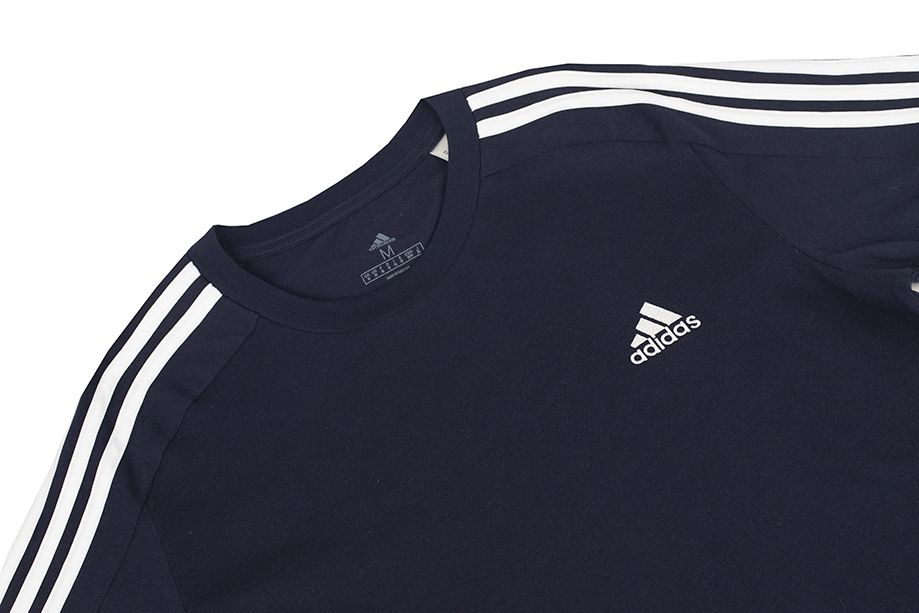 adidas Tricou pentru bărbați Essentials Single Jersey 3-Stripes Tee IC9335