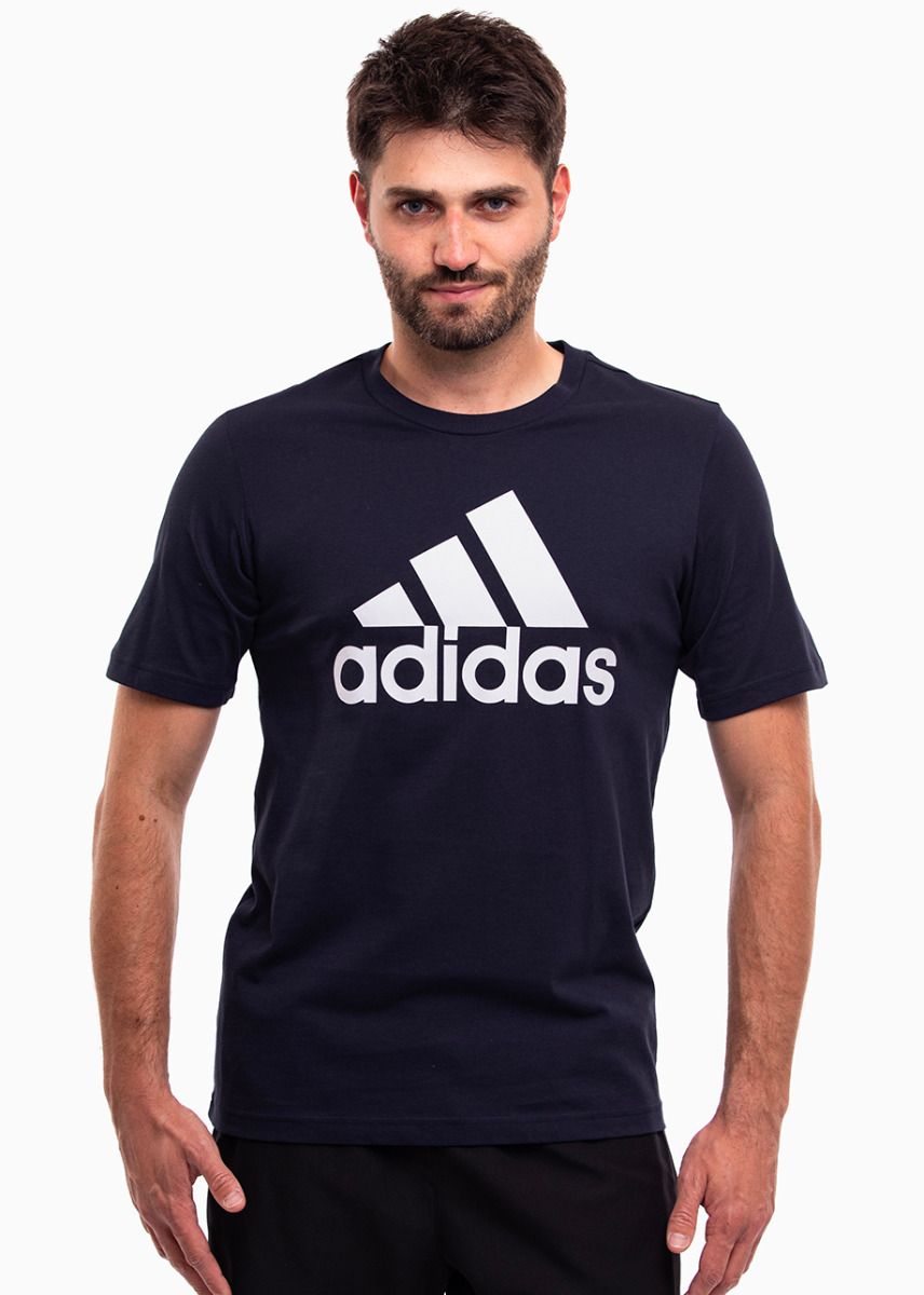 adidas Tricou pentru bărbați Essentials Single Jersey Big Logo IC9348