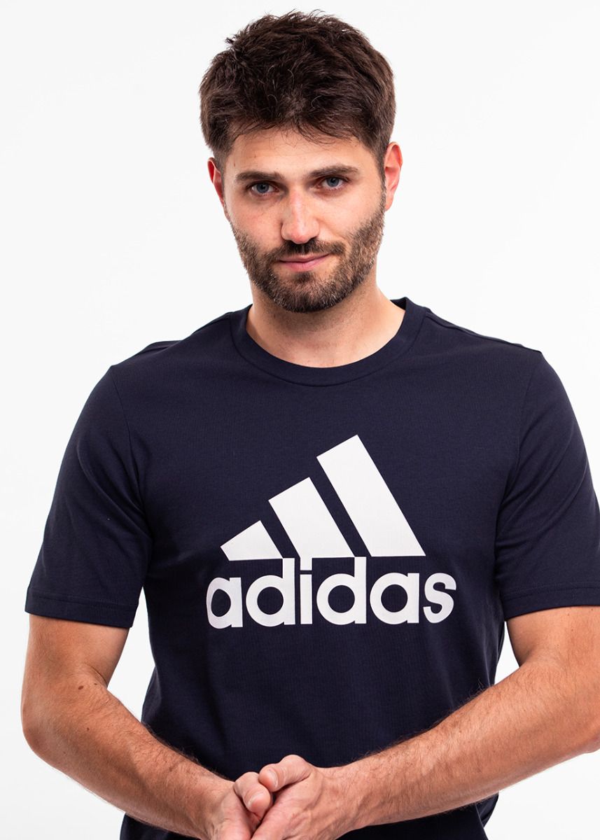 adidas Tricou pentru bărbați Essentials Single Jersey Big Logo IC9348