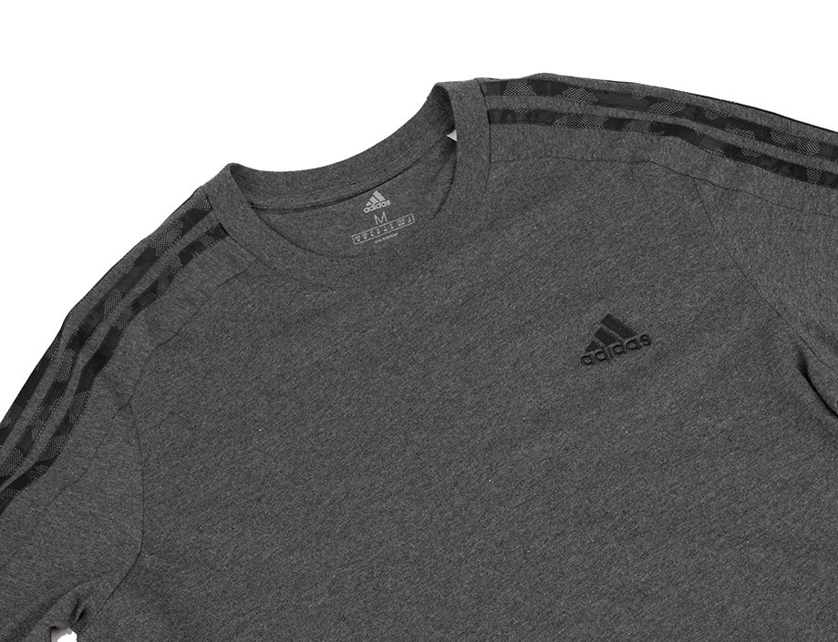 adidas Tricou pentru bărbați Essentials Single Jersey 3-Stripes Tee IC9344