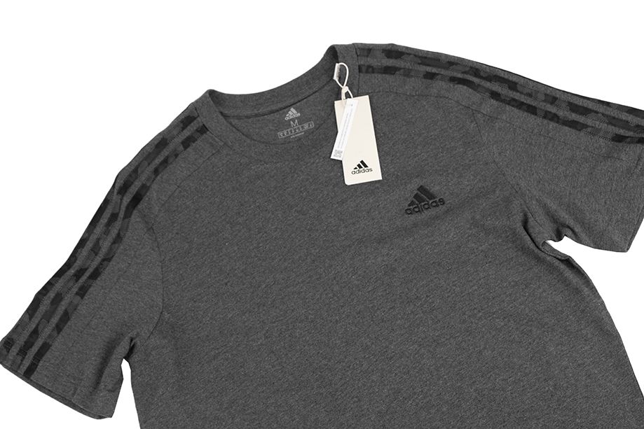 adidas Tricou pentru bărbați Essentials Single Jersey 3-Stripes Tee IC9344