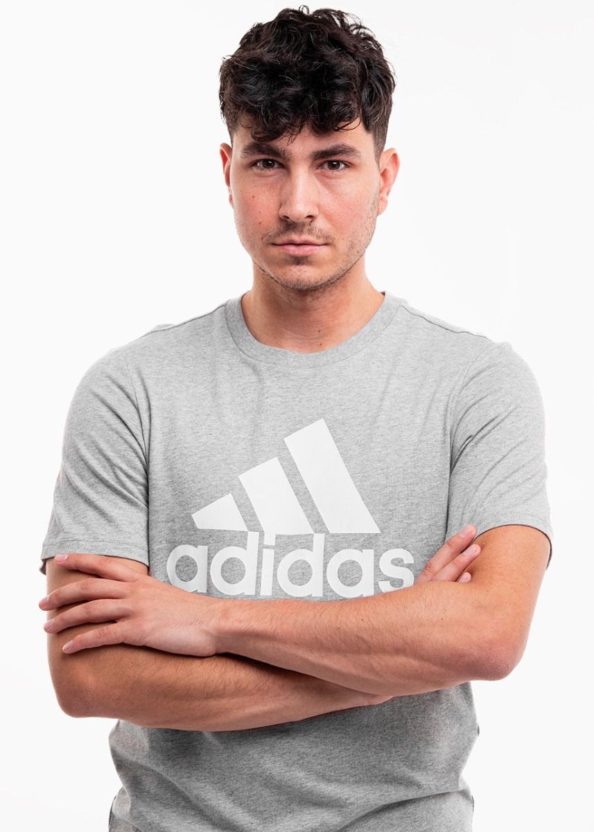 adidas Tricou pentru bărbați Essentials Single Jersey Big Logo IC9350