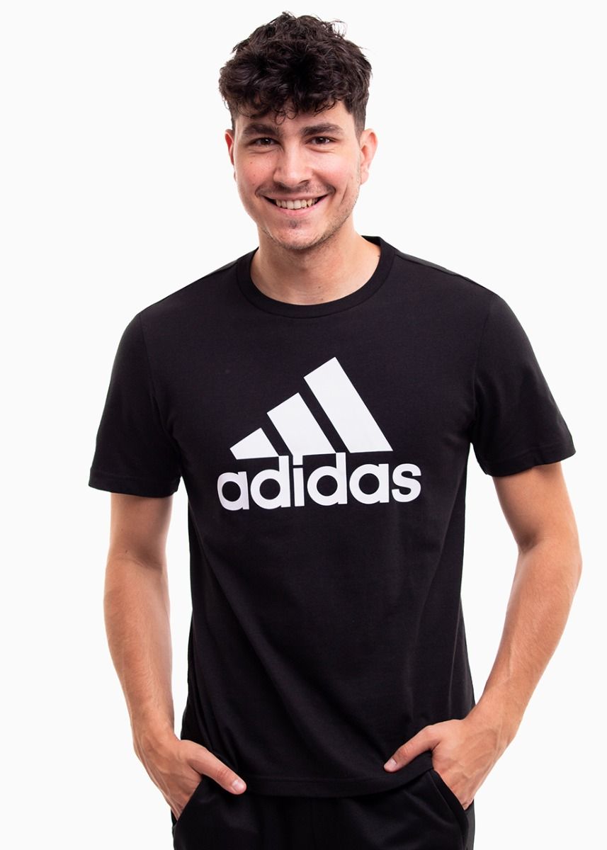 adidas Tricou pentru bărbați Essentials Single Jersey Big Logo IC9347