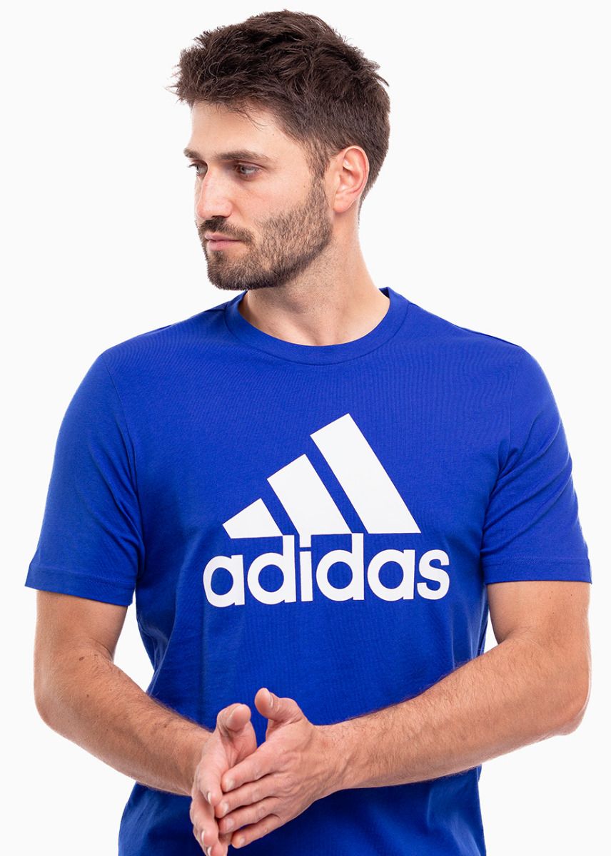 adidas Tricou pentru bărbați Essentials Single Jersey Big Logo IC9351