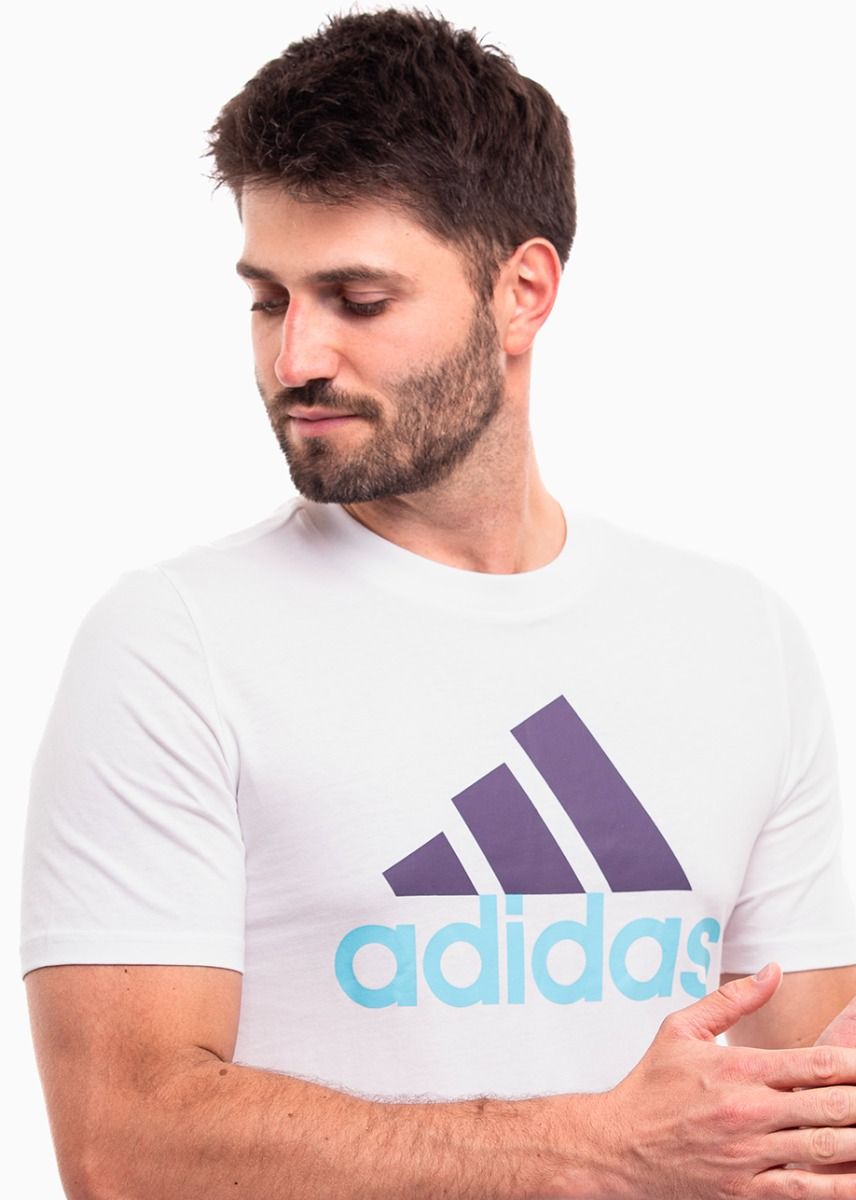 adidas Tricou pentru bărbați Essentials Single Jersey Big Logo IJ8579