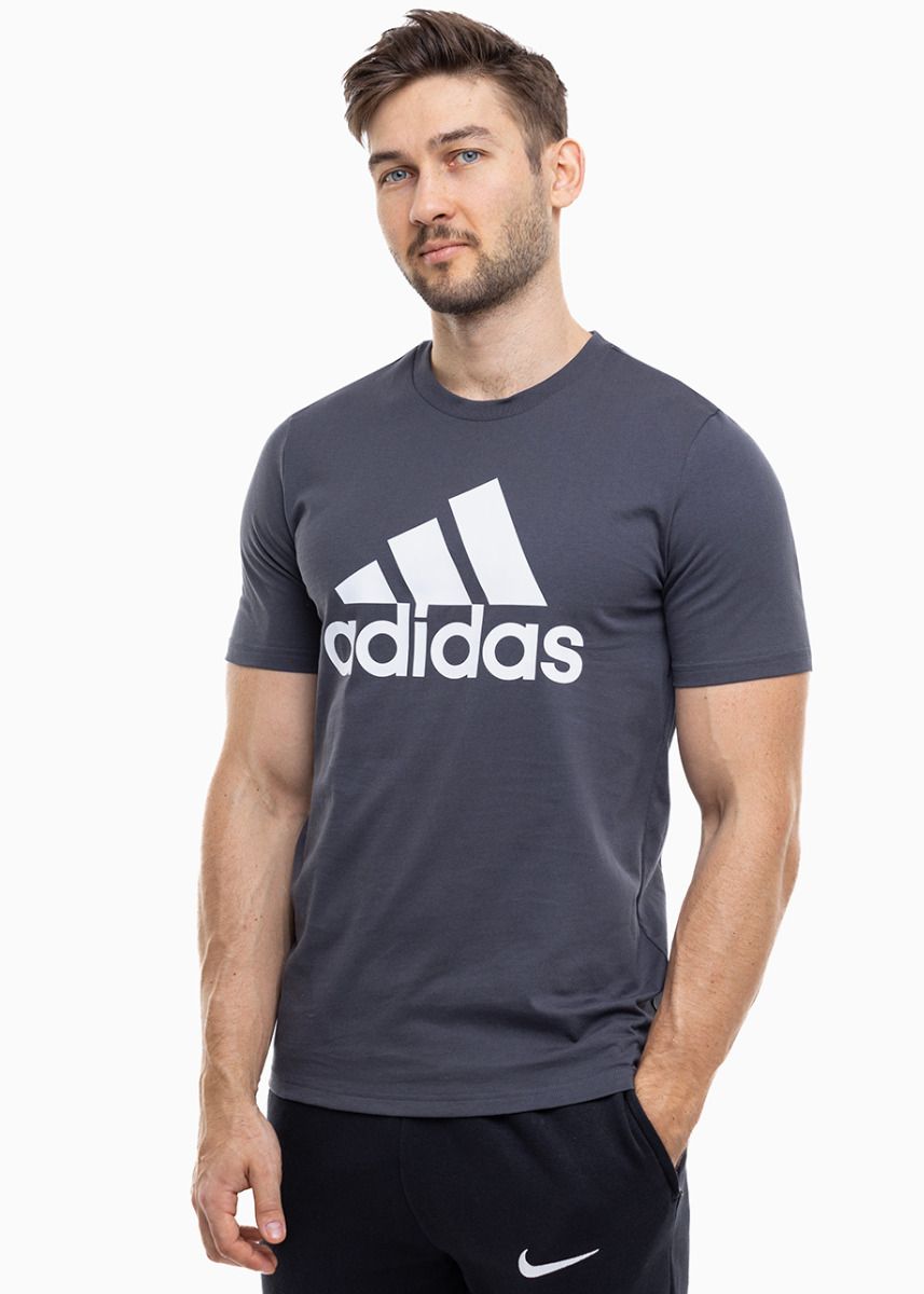 adidas Tricou pentru bărbați Essentials Single Jersey Big Logo IQ4742