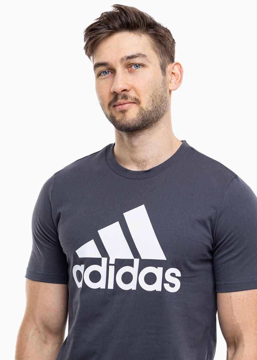 adidas Tricou pentru bărbați Essentials Single Jersey Big Logo IQ4742