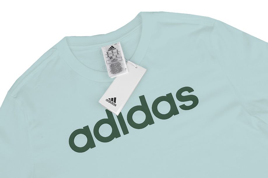 adidas Tricou pentru bărbați Essentials Single Jersey Linear Embroidered Logo Tee IJ8651
