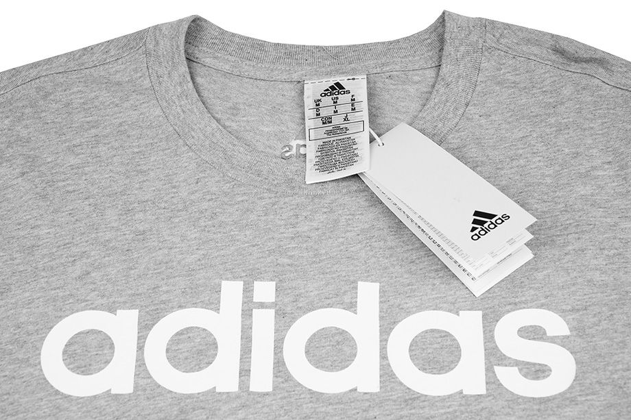adidas Tricou pentru bărbați Essentials Single Jersey Linear Embroidered Logo Tee IC9277