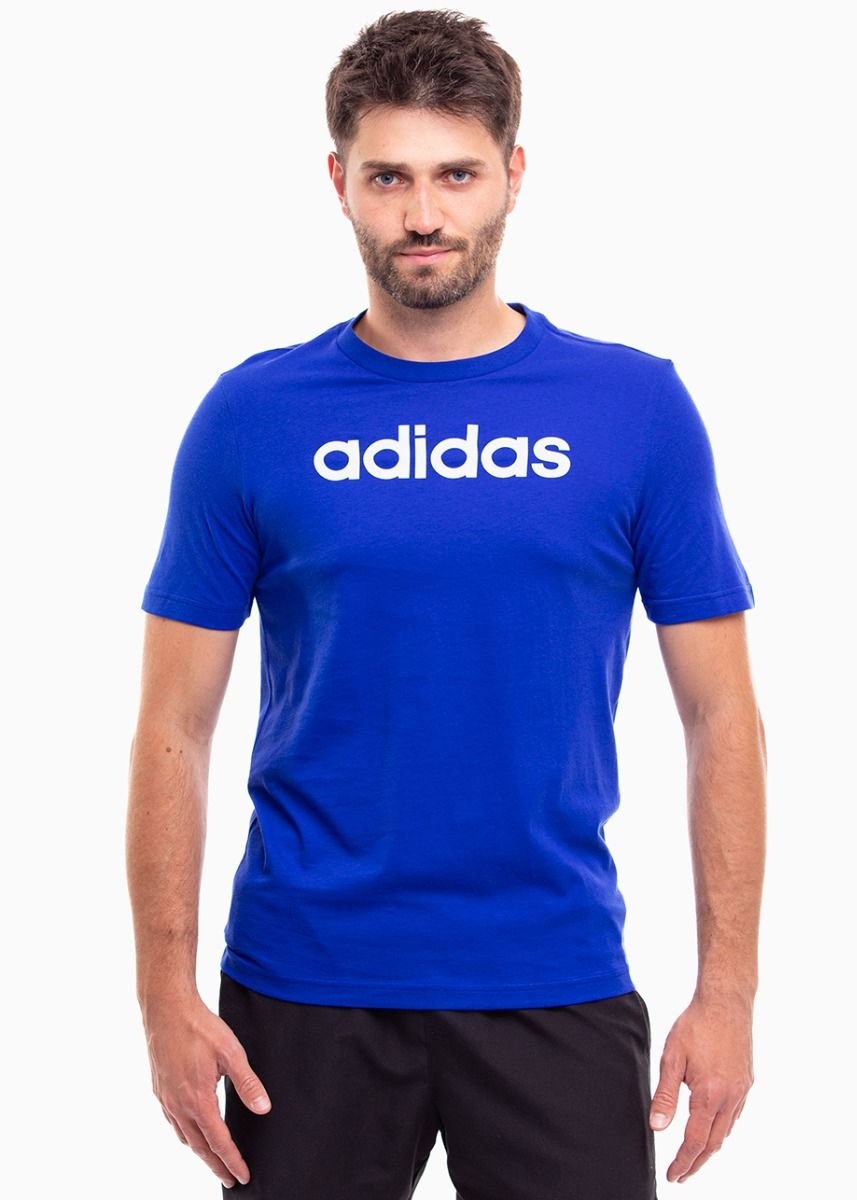 adidas Tricou pentru bărbați Essentials Single Jersey Linear Embroidered Logo Tee IC9279