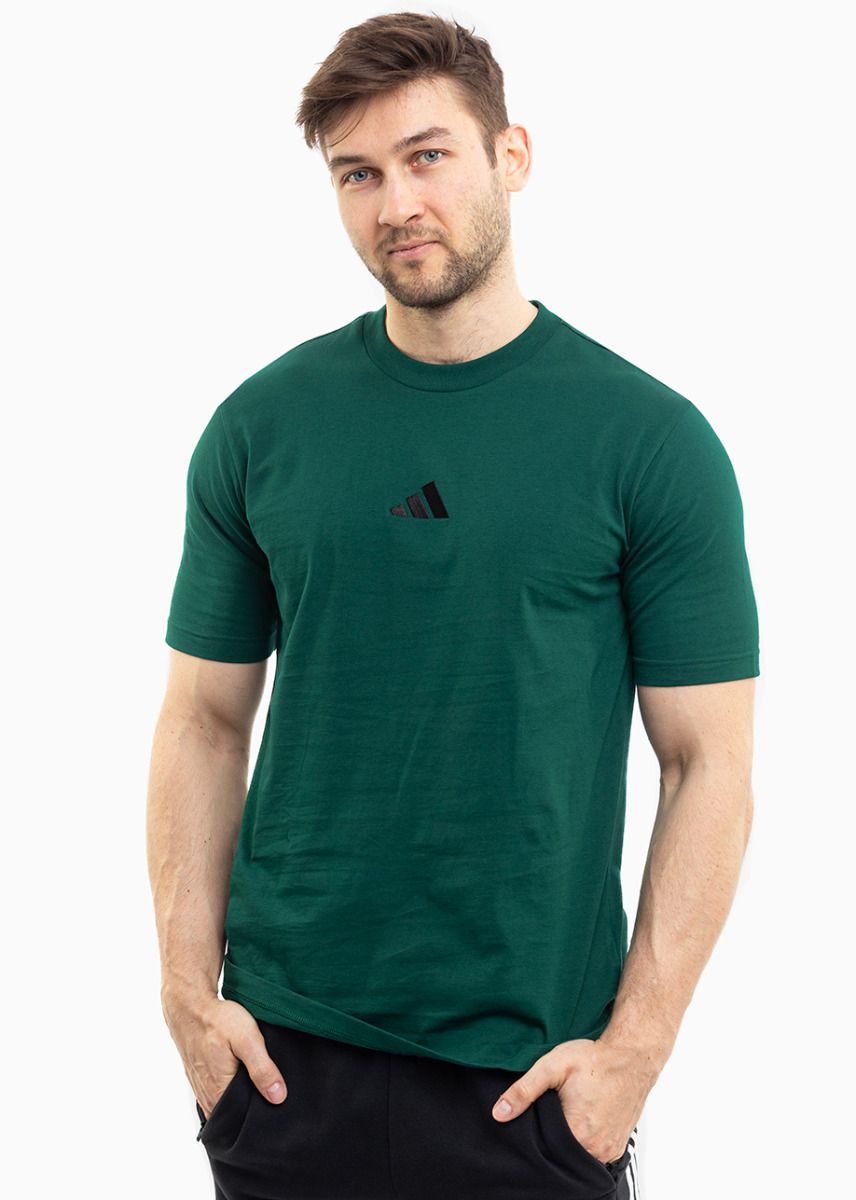 adidas Tricou pentru bărbați Essentials Small Logo Single Jersey JF1096 adidas Tricou pentru bărbați Essentials Small Logo Single Jersey JF1096