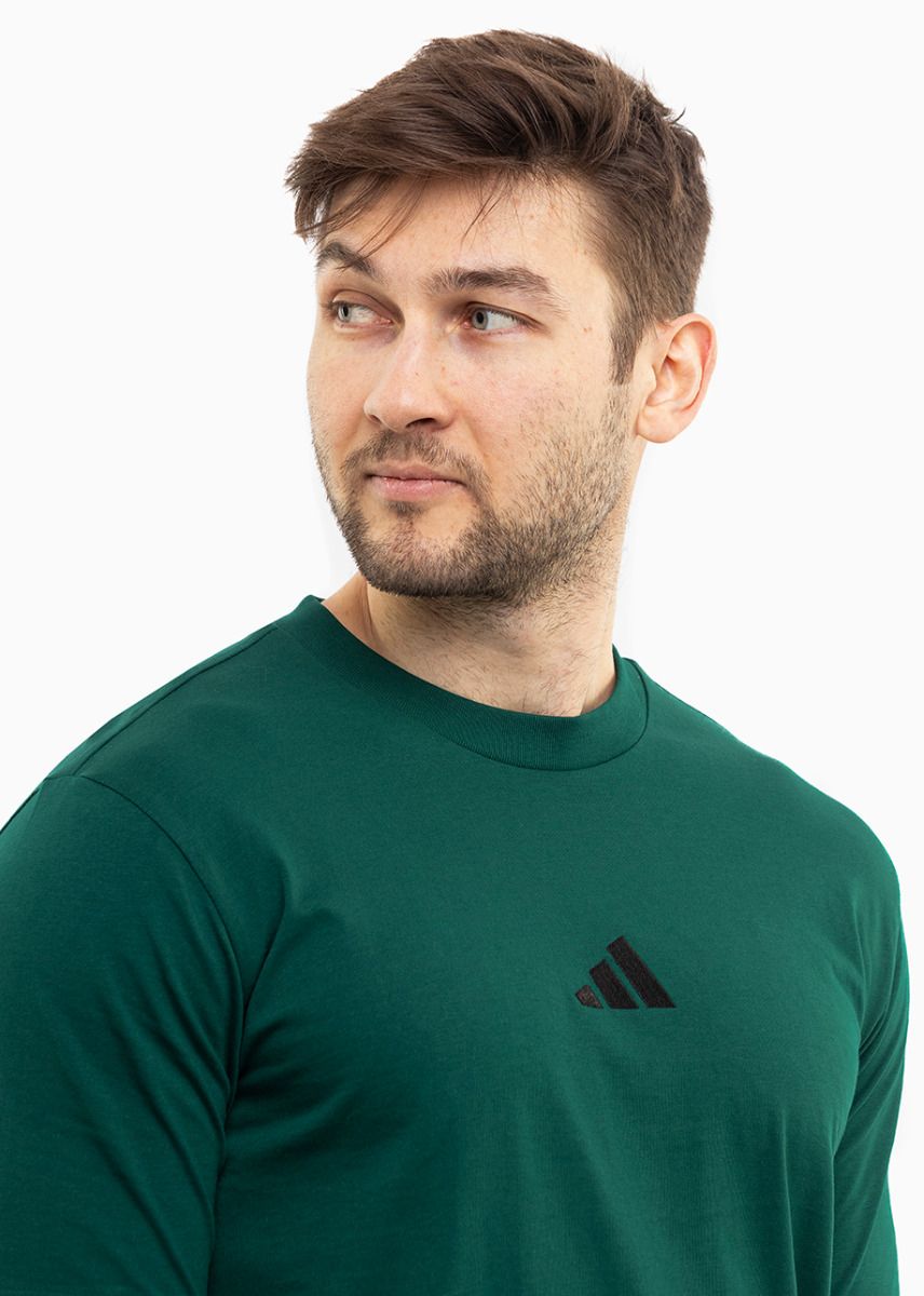 adidas Tricou pentru bărbați Essentials Small Logo Single Jersey JF1096 adidas Tricou pentru bărbați Essentials Small Logo Single Jersey JF1096