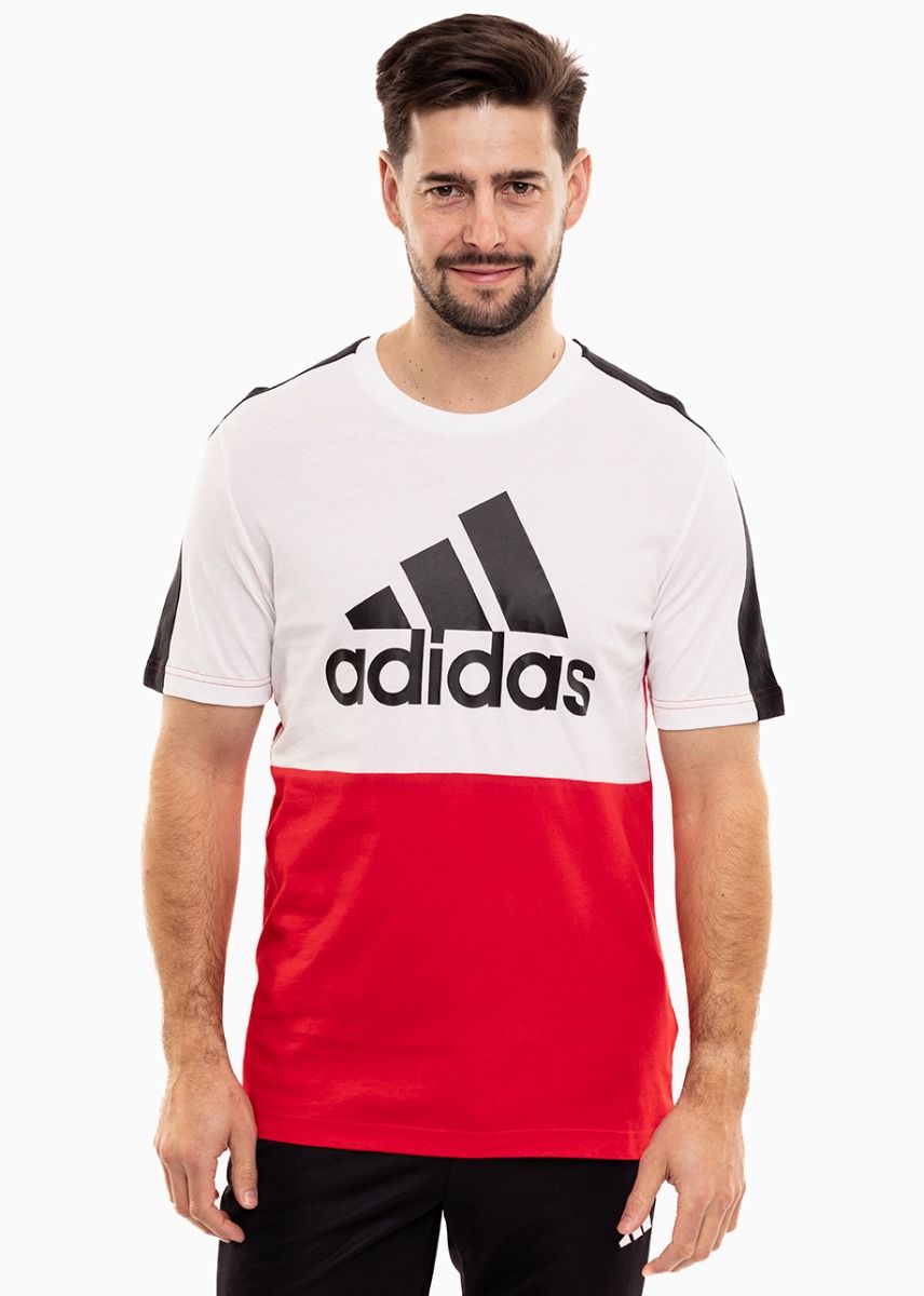 adidas Tricou Bărbătesc Essentials Colorblock Single Jersey Tee HE4330