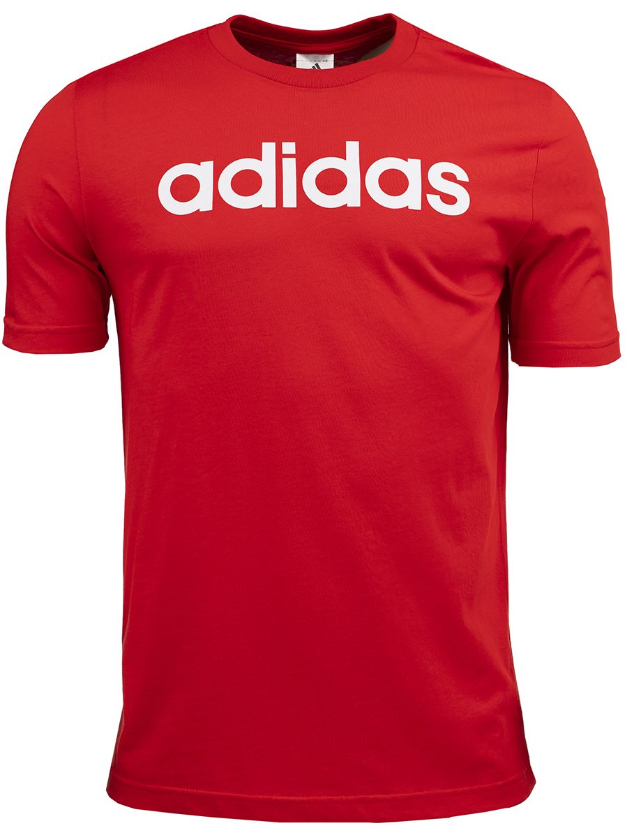 adidas Tricou pentru bărbați Essentials Single Jersey Linear Embroidered Logo Tee IC9278V
