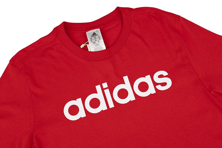 adidas Tricou pentru bărbați Essentials Single Jersey Linear Embroidered Logo Tee IC9278