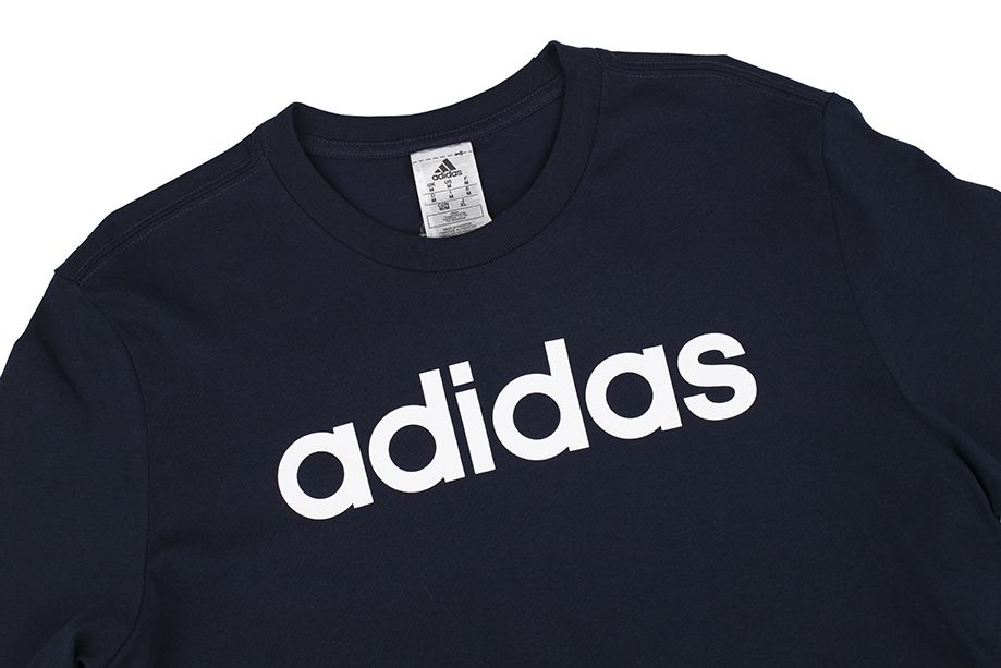 adidas Tricou pentru bărbați Essentials Single Jersey Linear Embroidered Logo Tee IC9275