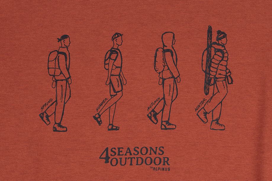 Alpinus Tricou pentru bărbați Four seasons FU18496