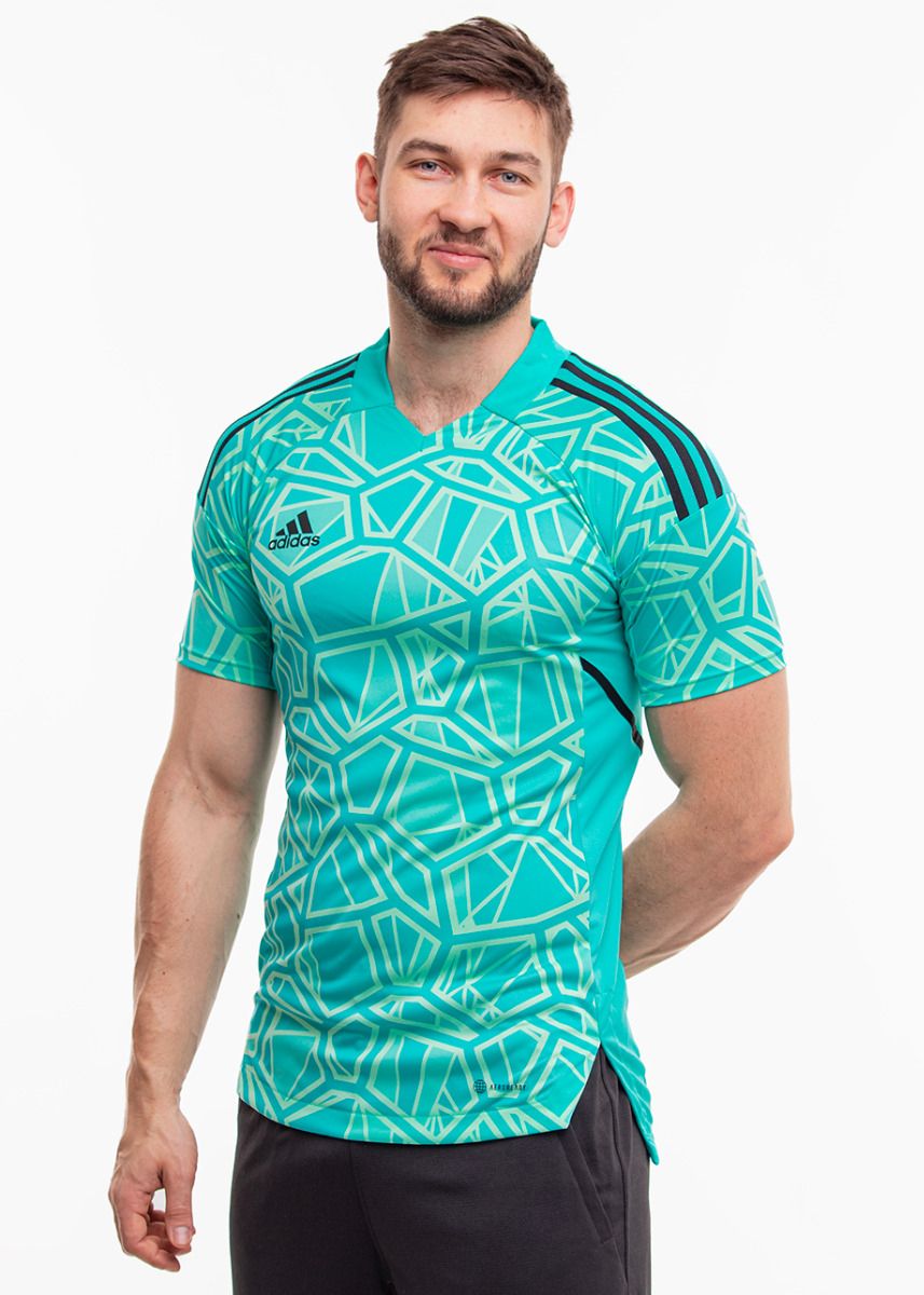 adidas Tricou pentru bărbați Condivo 22 Goalkeeper Jersey Short Sleeve HB1618