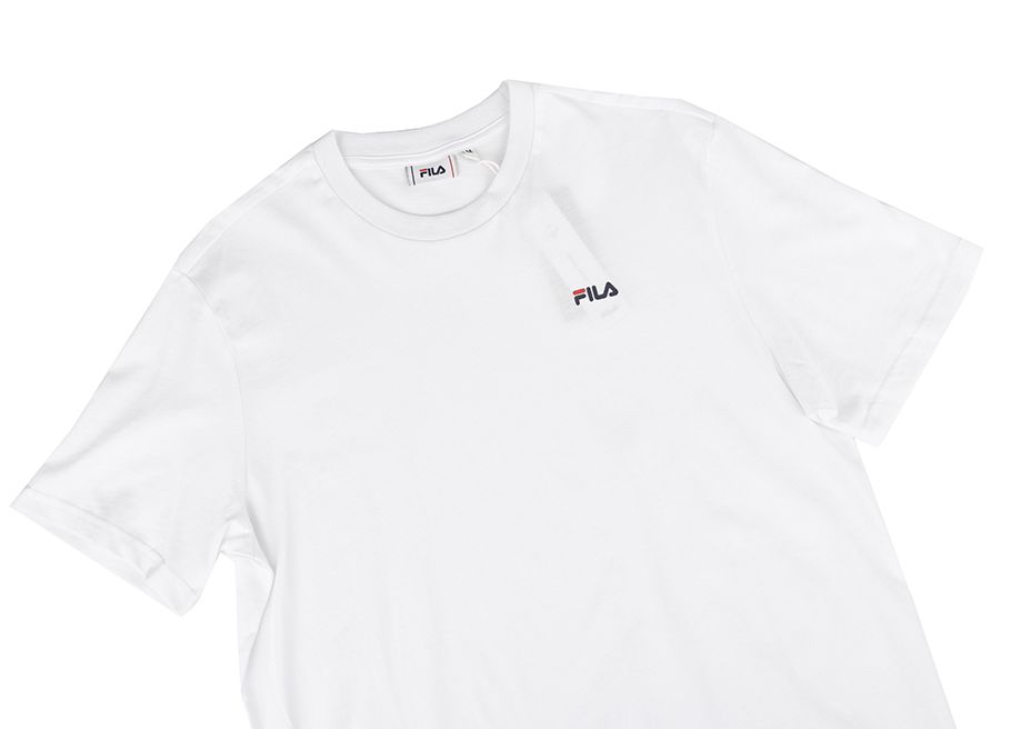 Fila Tricou pentru bărbați Laas Regular Tee FAM0874 10001 Fila Tricou pentru bărbați Laas Regular Tee FAM0874 10001