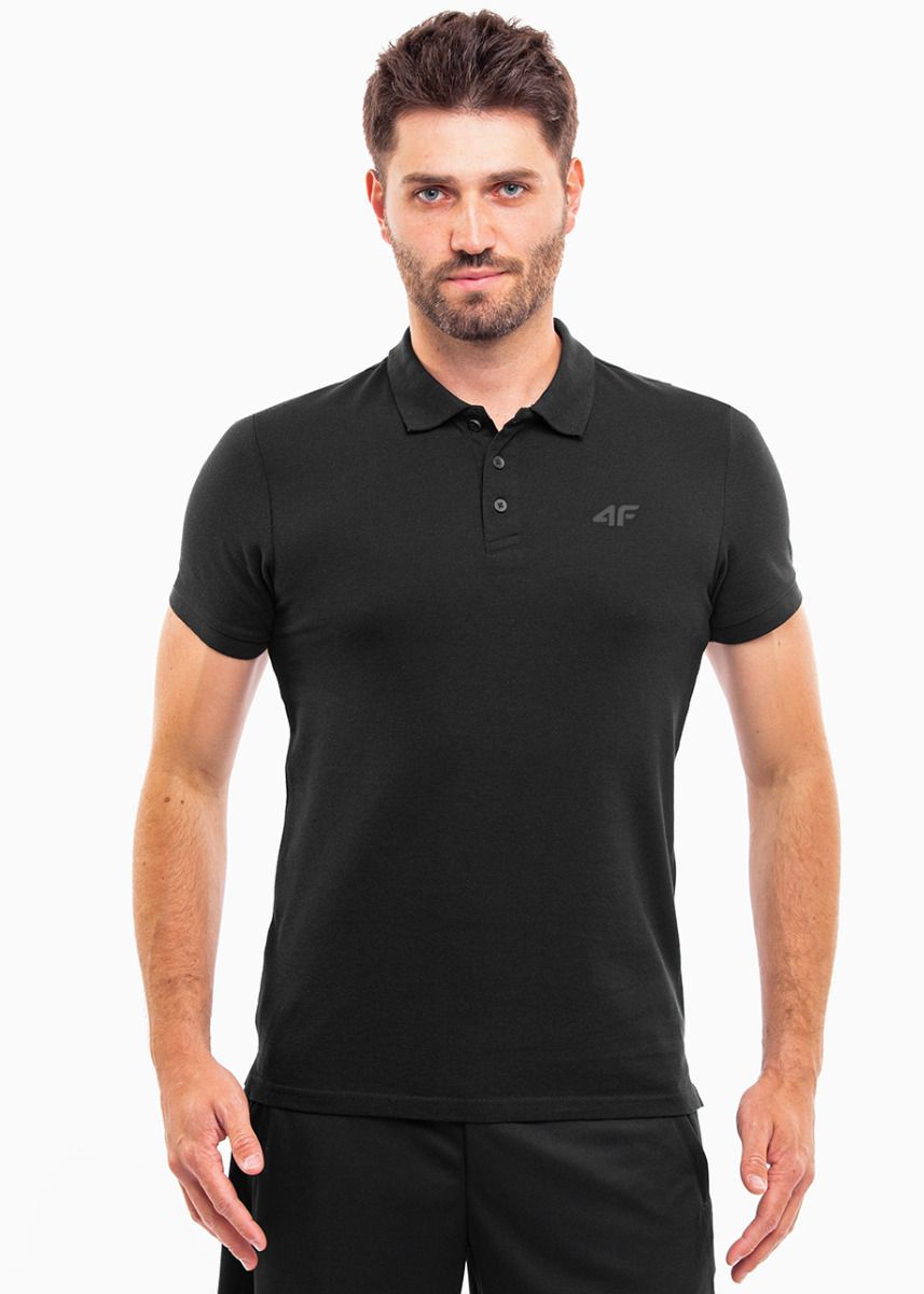 4F Tricou polo pentru bărbați M130 4FWSS24TPTSM130 20S