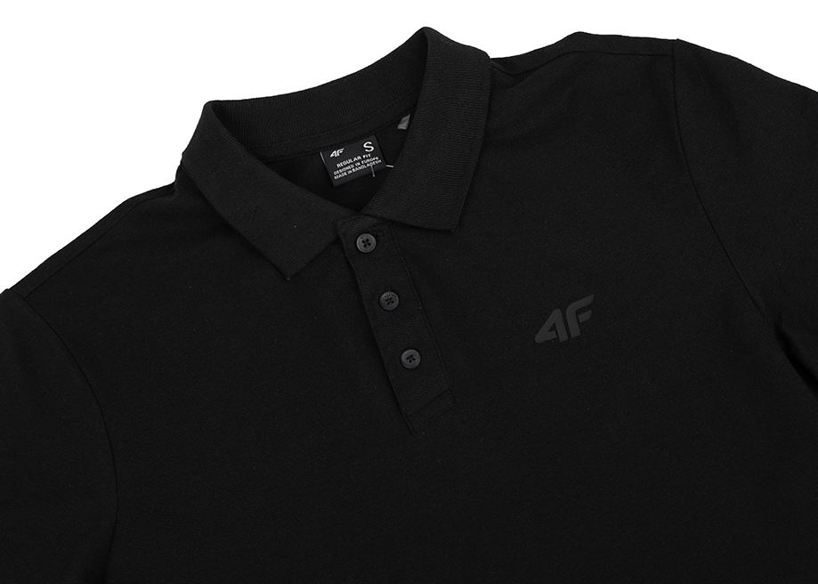 4F Tricou polo pentru bărbați M130 4FWSS24TPTSM130 20S