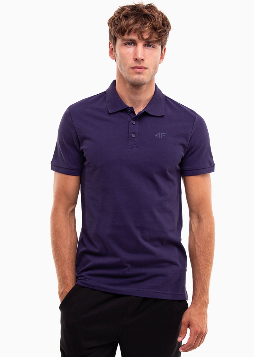 4F Tricou polo pentru bărbați M130 4FWSS24TPTSM130 31S