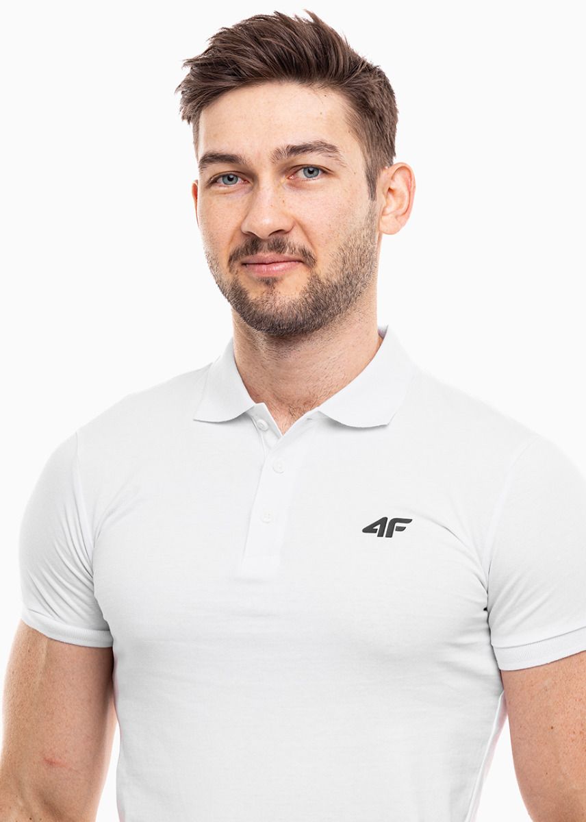 4F Tricou polo pentru bărbați M316 4FWMM00TPTSM316 10S