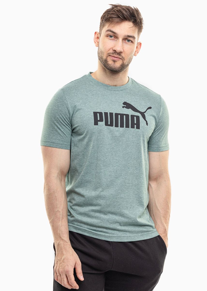 PUMA Tricou pentru bărbați Ess No.1 Logo Heathear Tee 682551 30 PUMA Tricou pentru bărbați Ess No.1 Logo Heathear Tee 682551 30