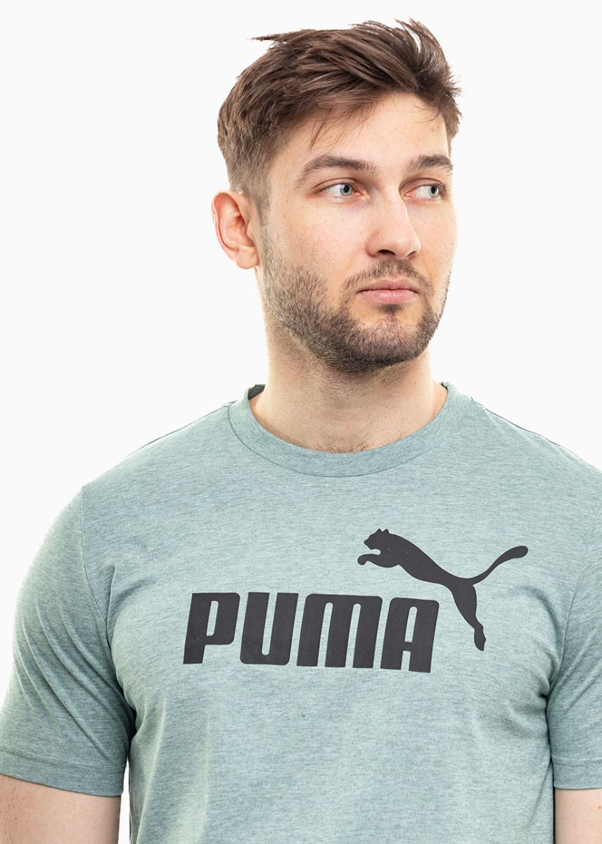 PUMA Tricou pentru bărbați Ess No.1 Logo Heathear Tee 682551 30 PUMA Tricou pentru bărbați Ess No.1 Logo Heathear Tee 682551 30