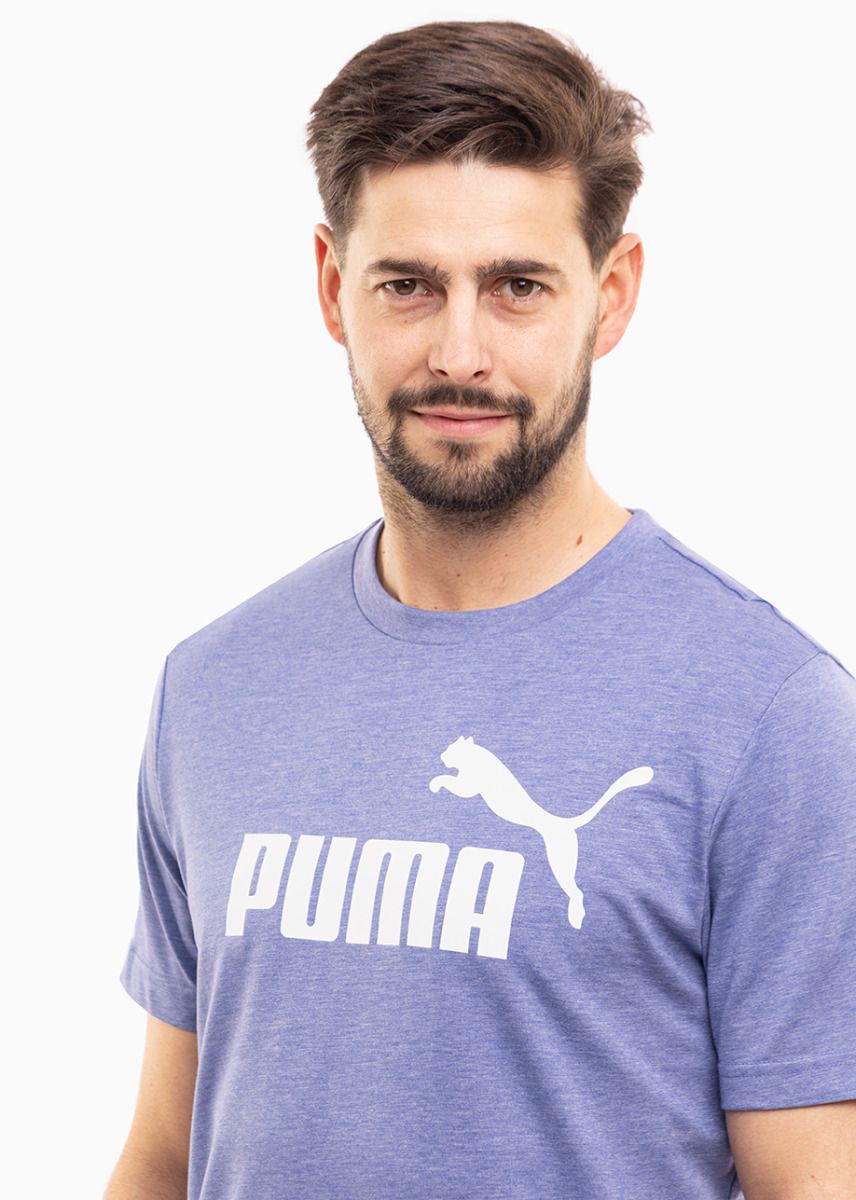PUMA Tricou pentru bărbați Ess No.1 Logo Heathear Tee 682551 46 PUMA Tricou pentru bărbați Ess No.1 Logo Heathear Tee 682551 46
