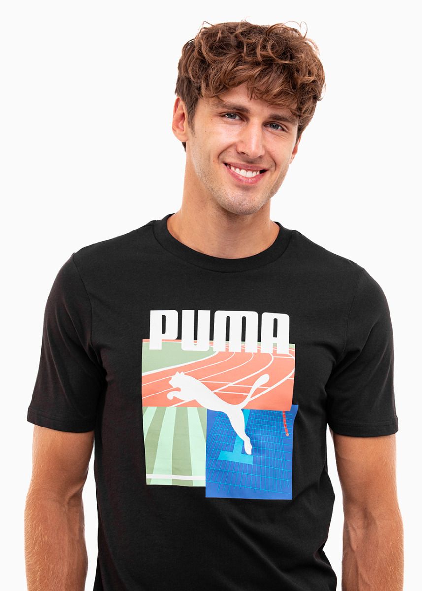 PUMA Tricou pentru bărbați GRAPHICS Summer Sports Tee II 627909 01