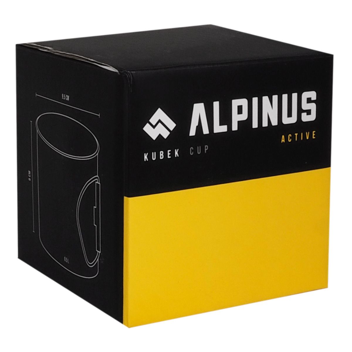 Alpinus Cană turistică Lugo 0,5L DE11145