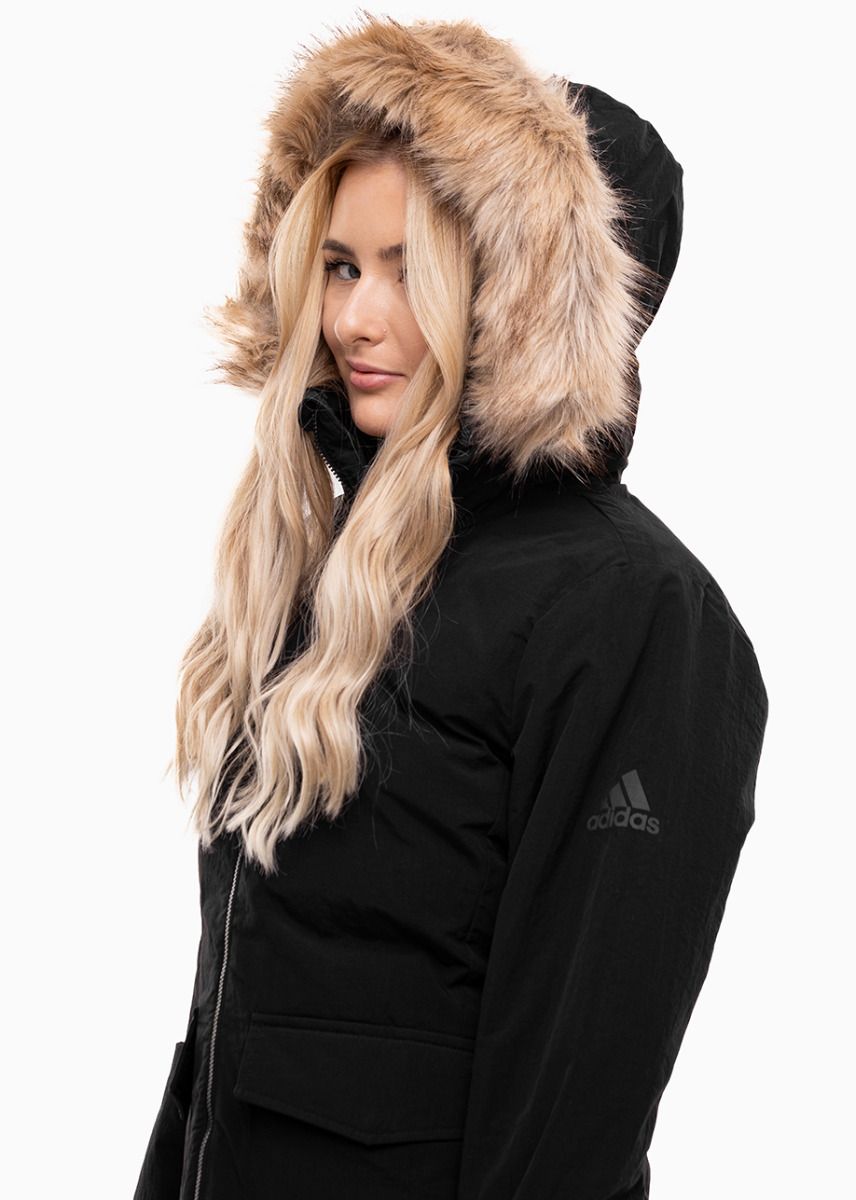 adidas Jachetă pentru femei Parka Hooded Fur IJ8260