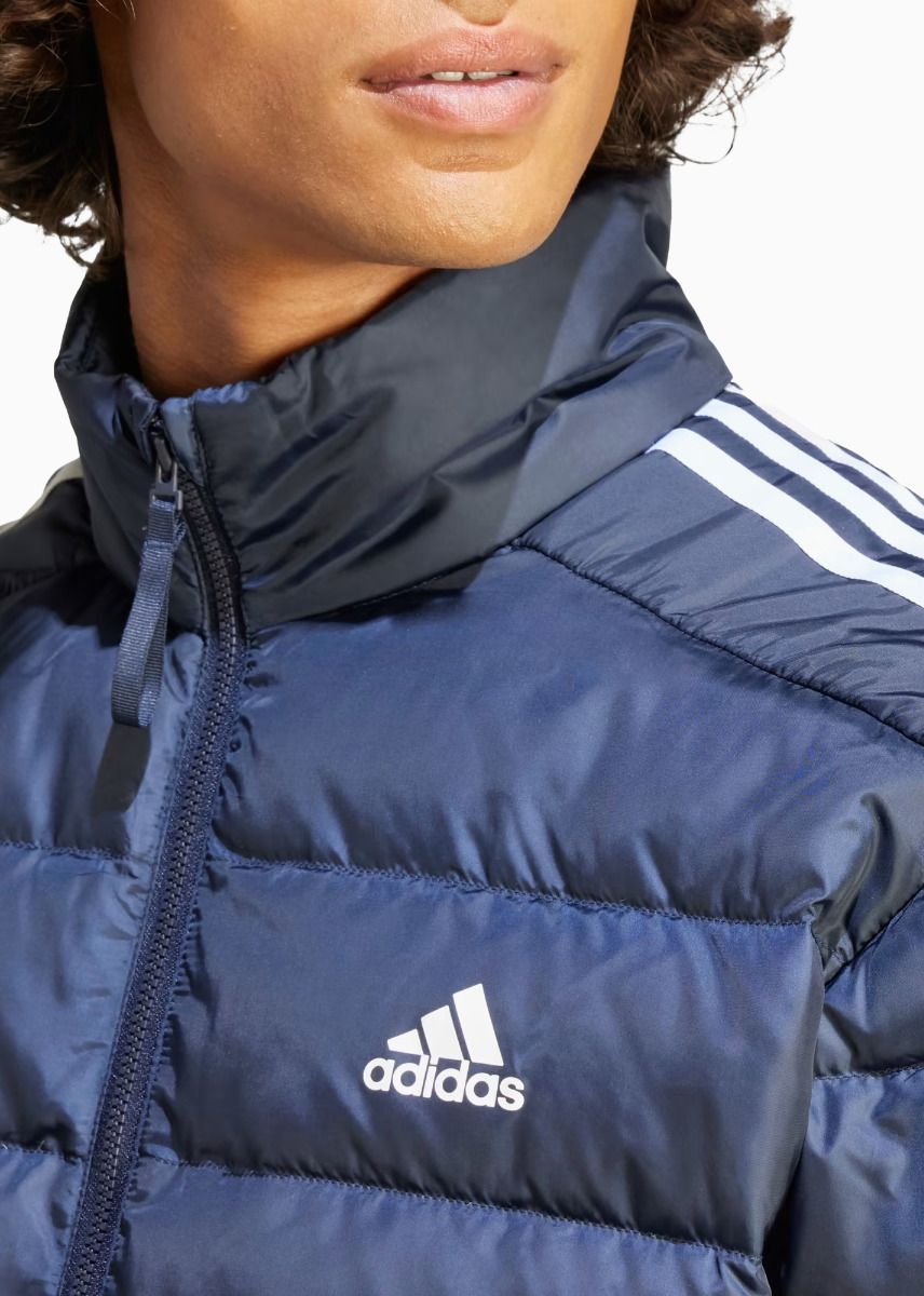 adidas Jachetă pentru bărbați Essentials 3-Stripes Light Down IK3205