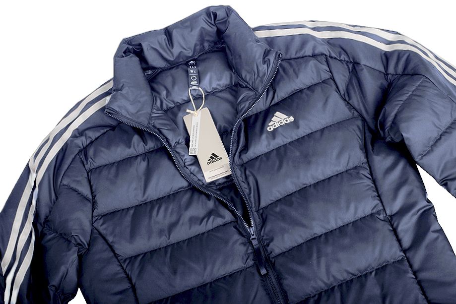 adidas Jachetă pentru bărbați Essentials 3-Stripes Light Down IK3205