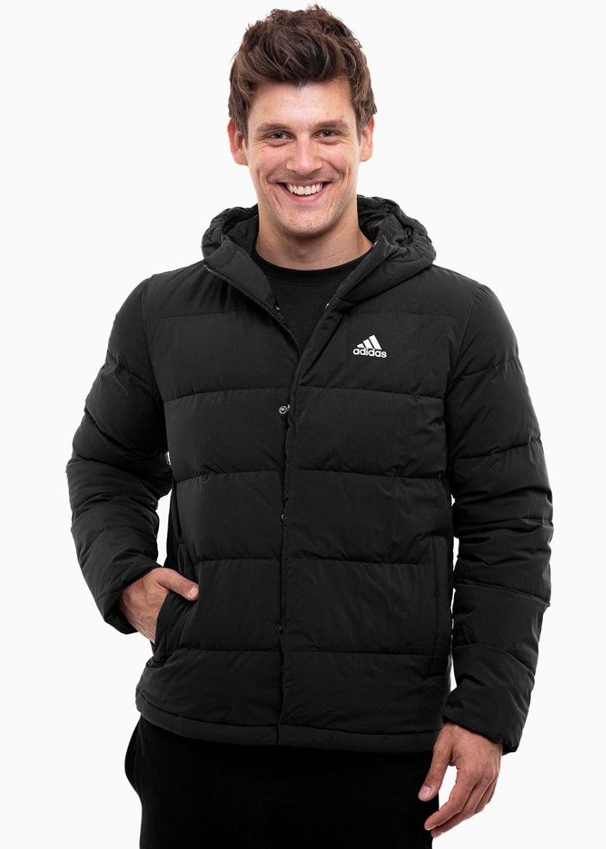 adidas Jachetă pentru bărbați Helionic Hooded Down HG8751