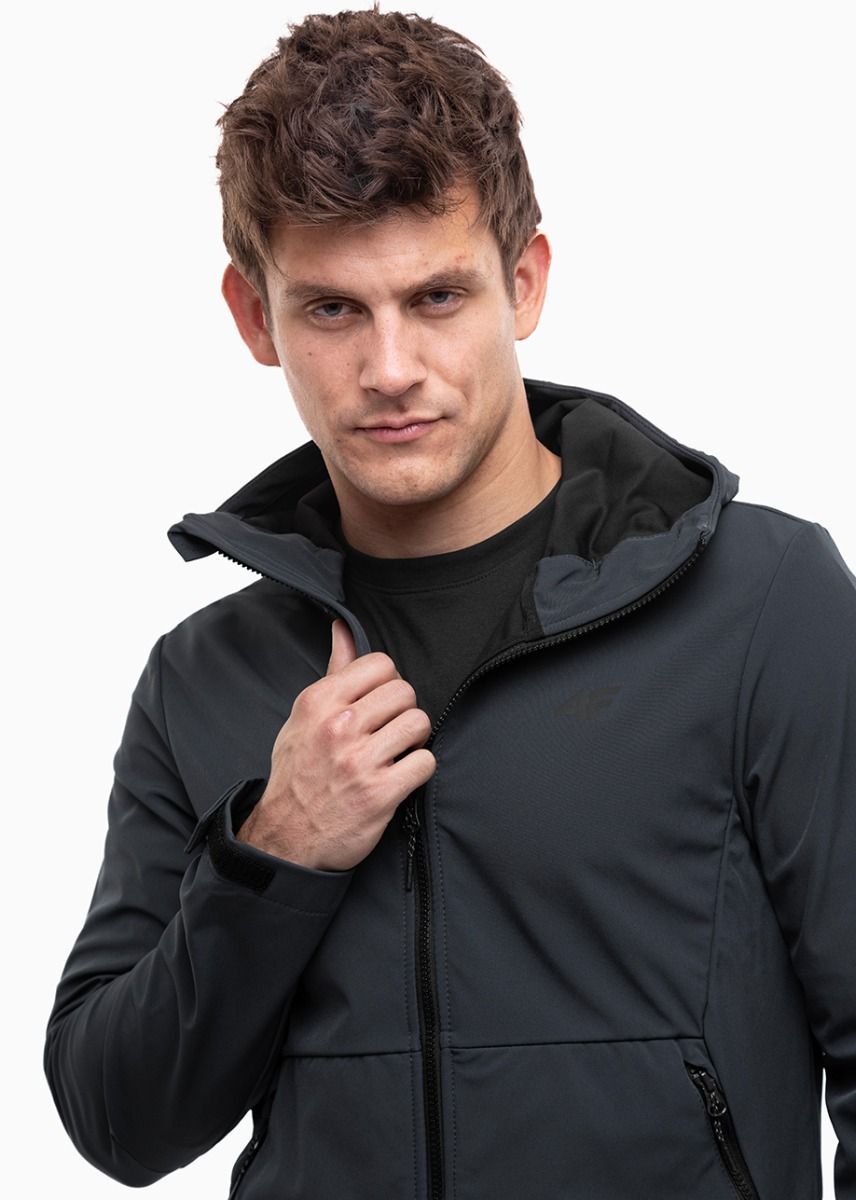 4F jachetă pentru bărbați softshell M043 4FSS23TSOFM043 23S