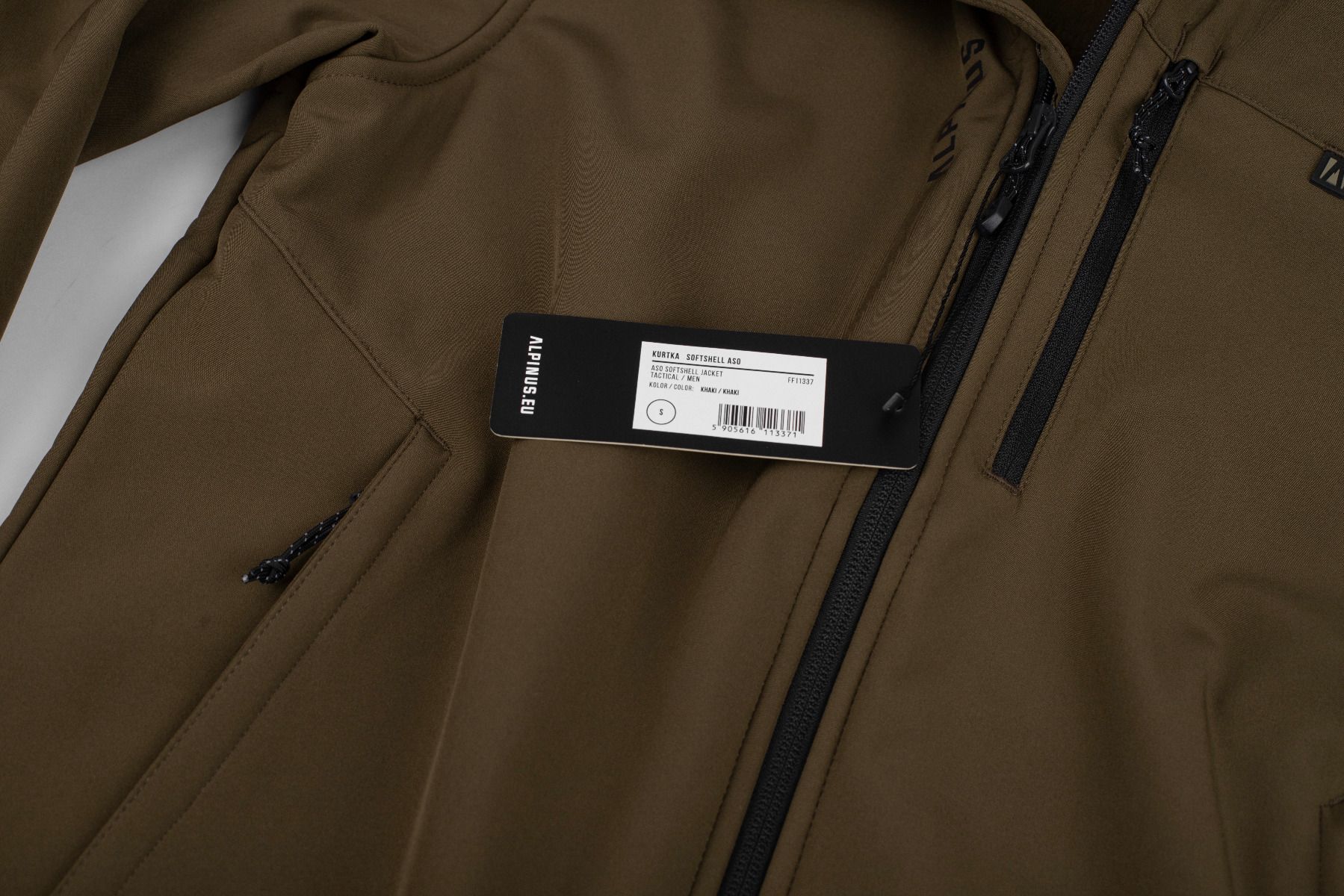 Alpinus Jachetă pentru bărbați softshell ASO Tactical FF11337