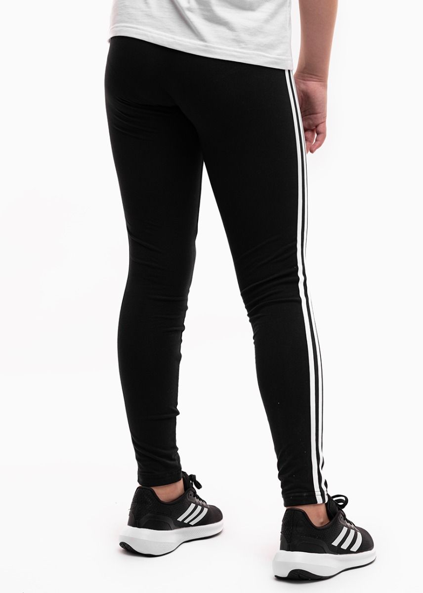 adidas Jambiere pentru copii Essentials 3-Stripes Cotton Tights IC3623