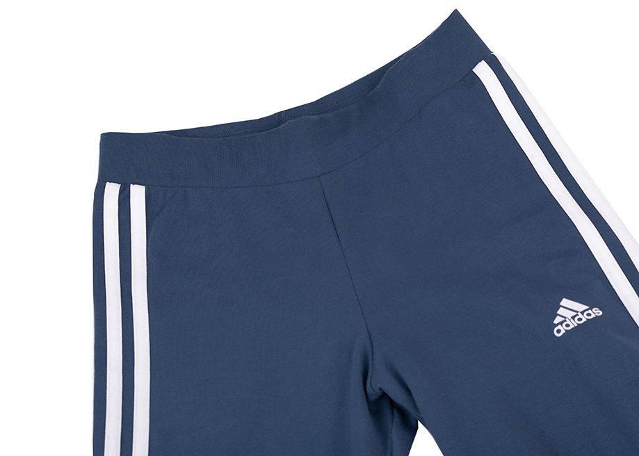 adidas Jambiere pentru copii 3-Stripes Cotton Tights IS2633