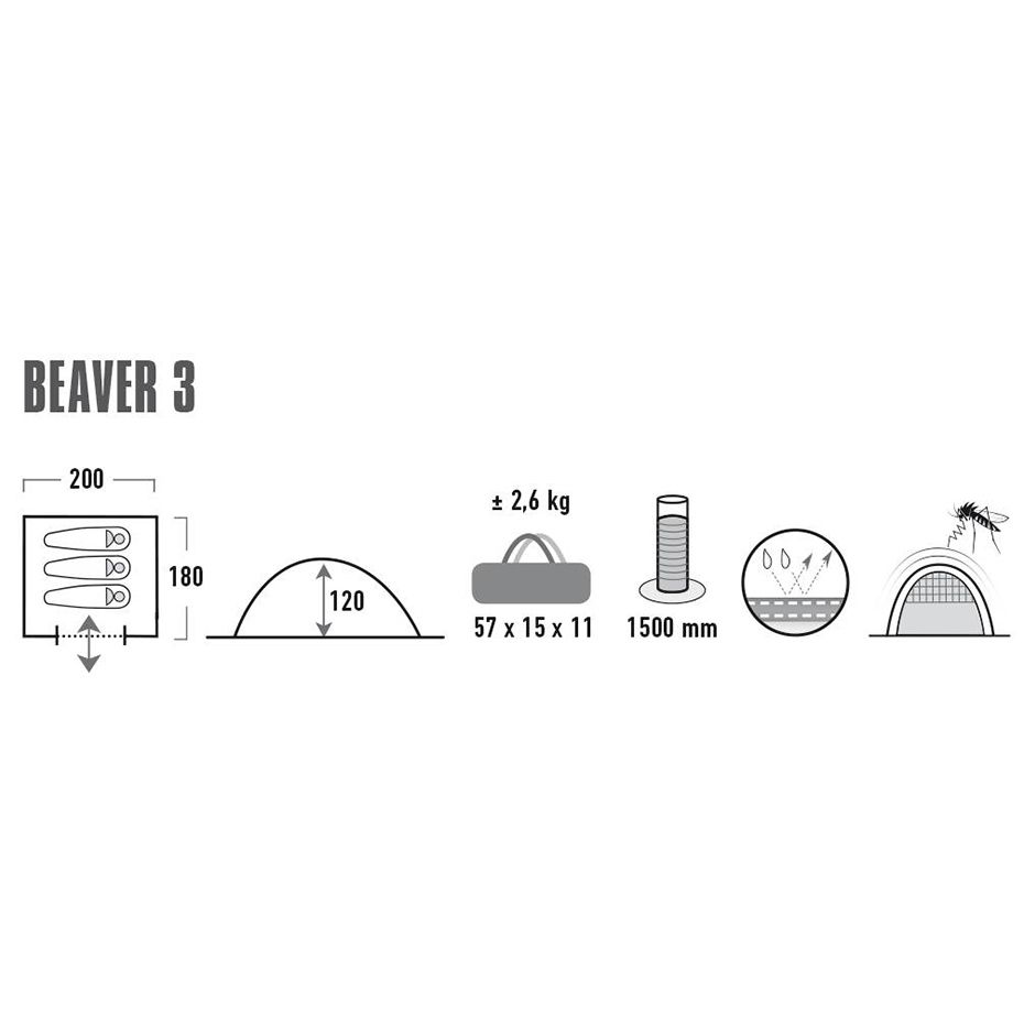 High Peak Cort Beaver 3 10322